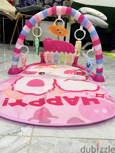 Play mat pedal piano 2in 1