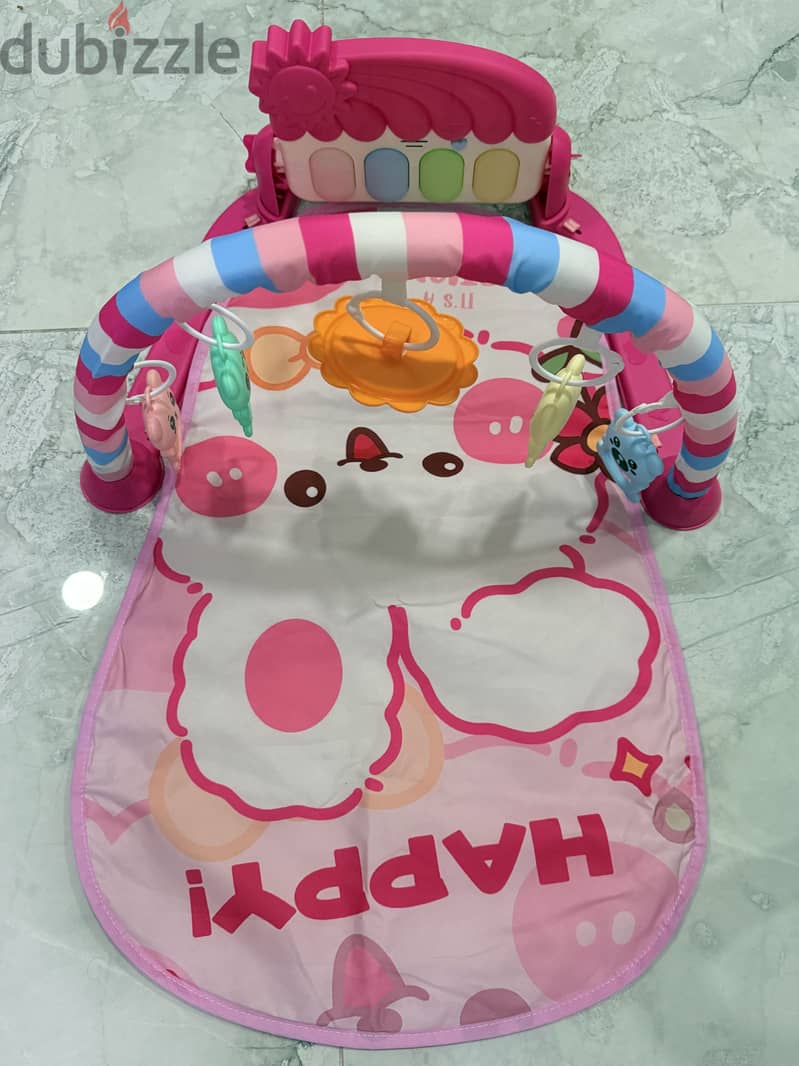 Play mat pedal piano 2in 1 2