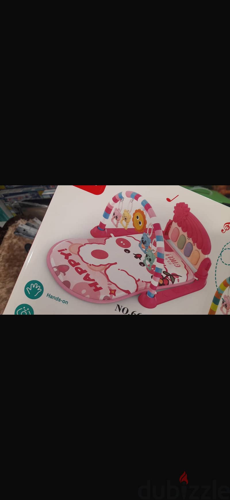 Play mat pedal piano 2in 1 3