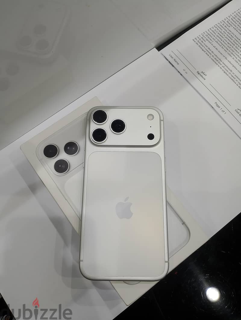 iPhone 17pro max 256GB 2