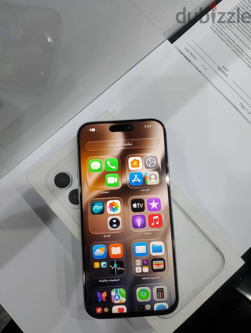 iPhone 17pro max 256GB 8