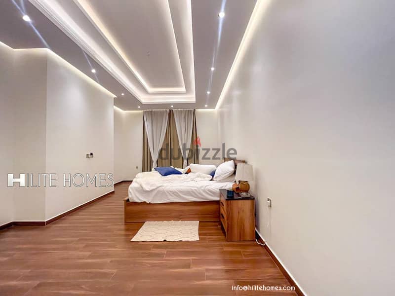 Brand new Two bedroom floor with spacious Roof top for rent in Mishref 2