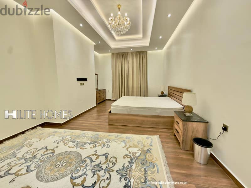 Brand new Two bedroom floor with spacious Roof top for rent in Mishref 11