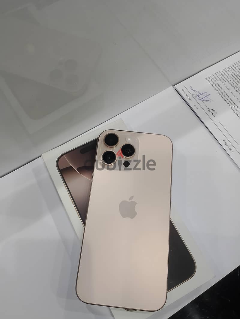 iPhone 16pro max 256GB 2