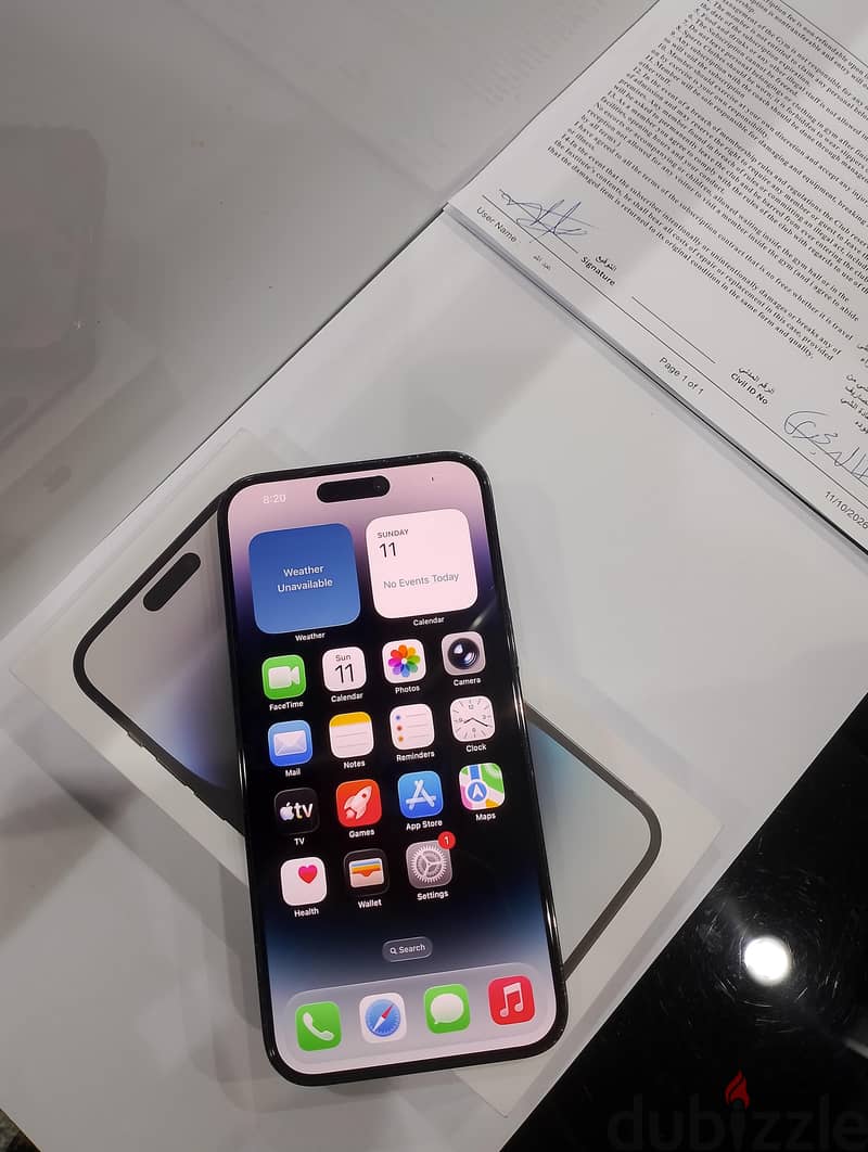iPhone 14pro max 256GB 5