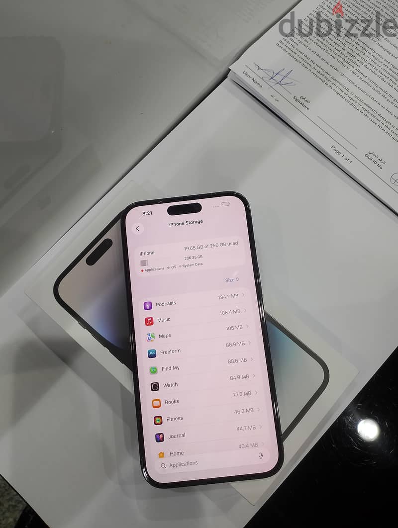 iPhone 14pro max 256GB 8