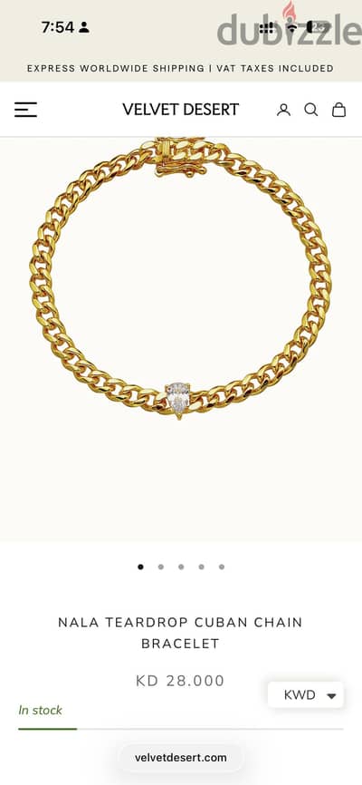 New Velvet Desert Bracelet 20kd