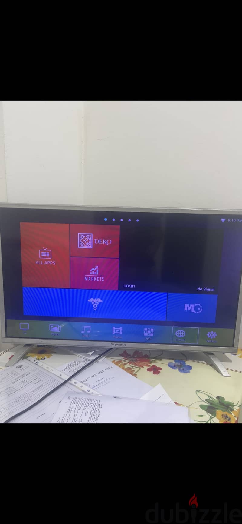 Old skyworth smart tv 12 1
