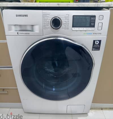 Samsung 8kg wash and dry front loading Fully Automatic washing machine