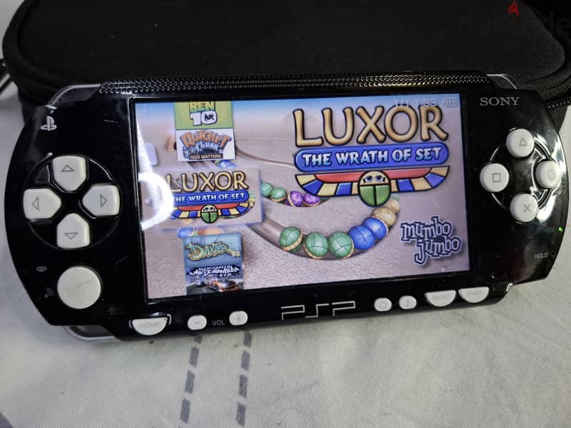 PSP P1000 BLACK 2GB 13 PSP GAME,15 NES,15 GAMEBOY 5