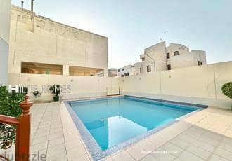 Four bedroom floor for rent in Mishref with balcony