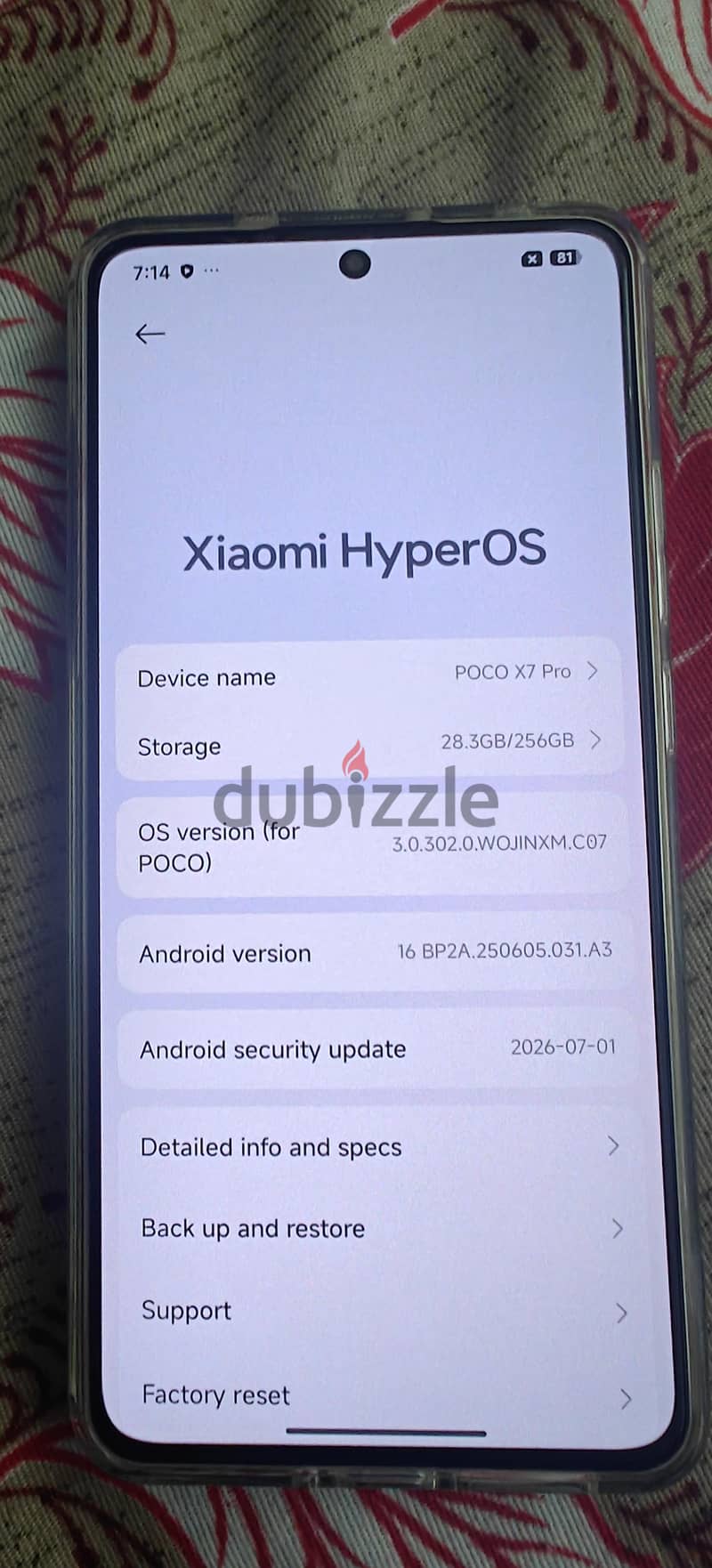 poco x7 pro 5g 2