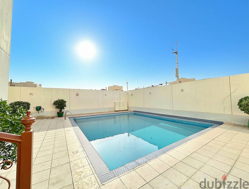 Spacious Four Bedroom Floor with Balcony for Rent in Mishref 14