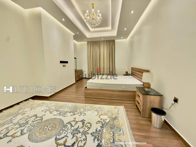 Brand new Two bedroom floor with spacious Roof top for rent in Mishref 11
