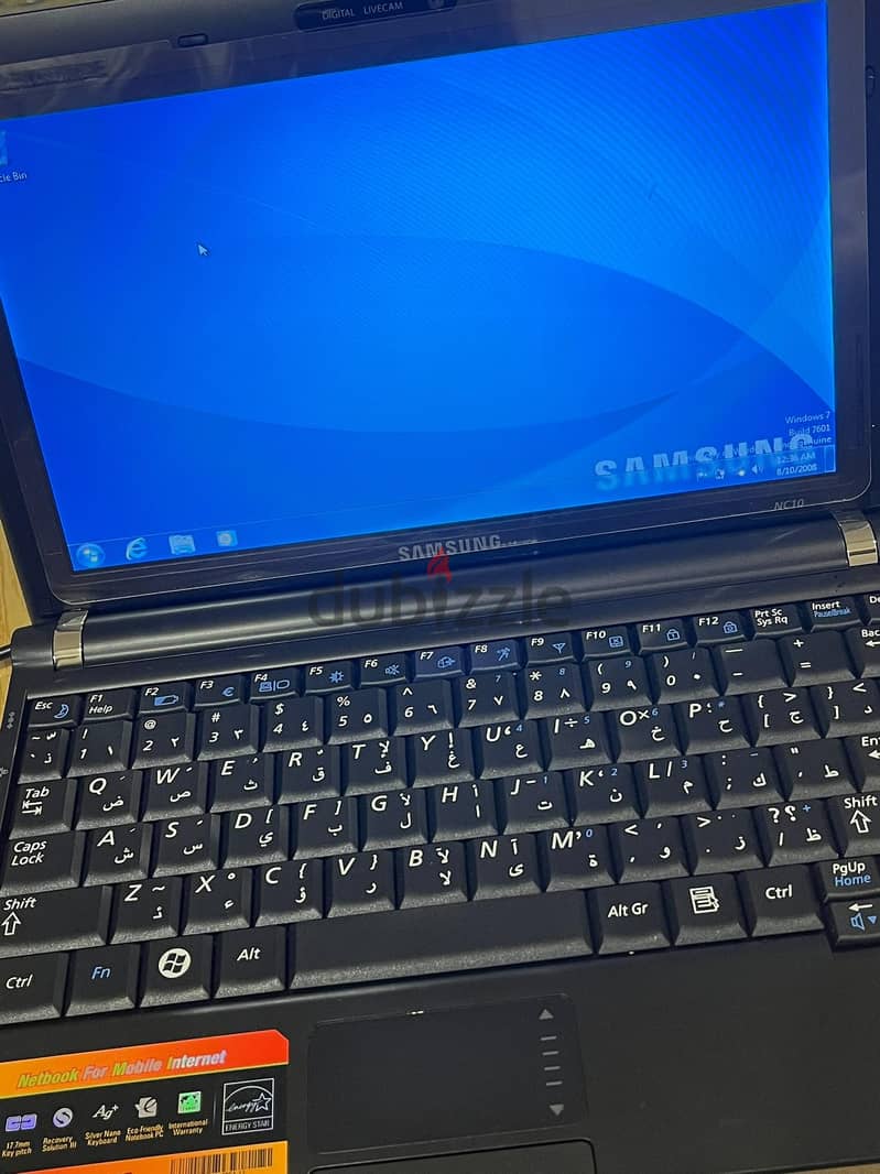 open box Samsung netbook 4