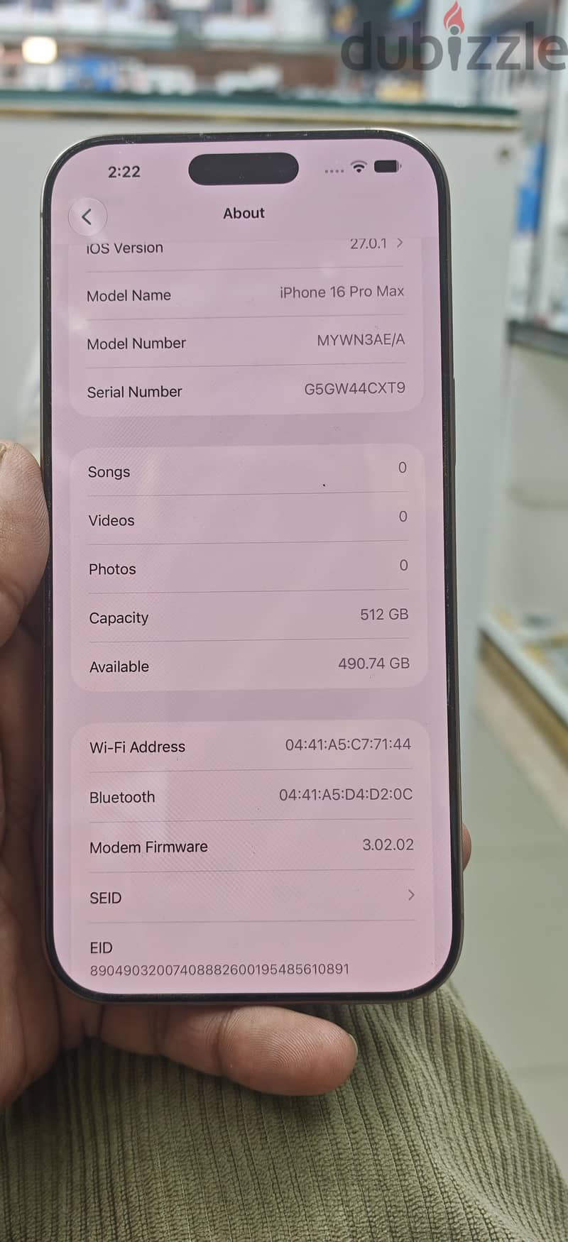 Apple - iPhone 16 Pro Max 512 gb desert titanium 7