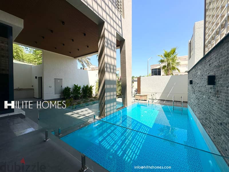 Brand new Villa for rent in Abu Al Hassaniya with Private pool 2