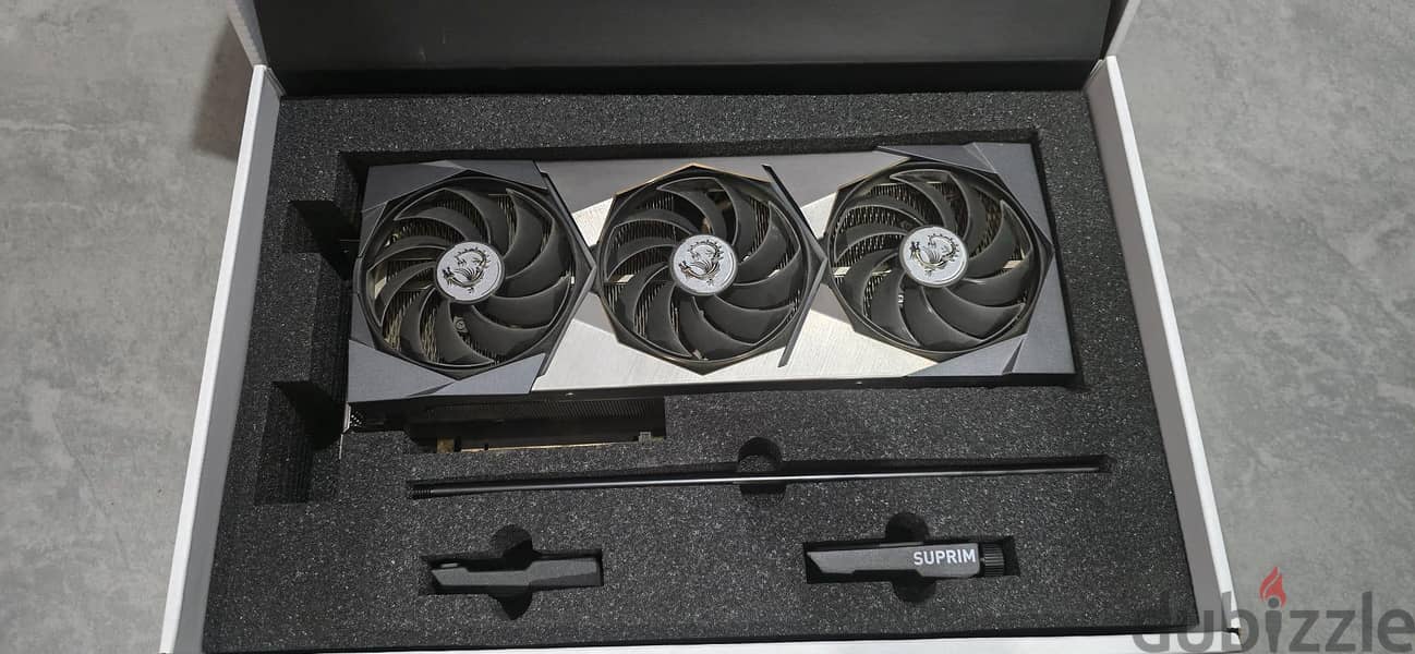 MSI Suprim X RTX 3070 Graphics card GPU 2