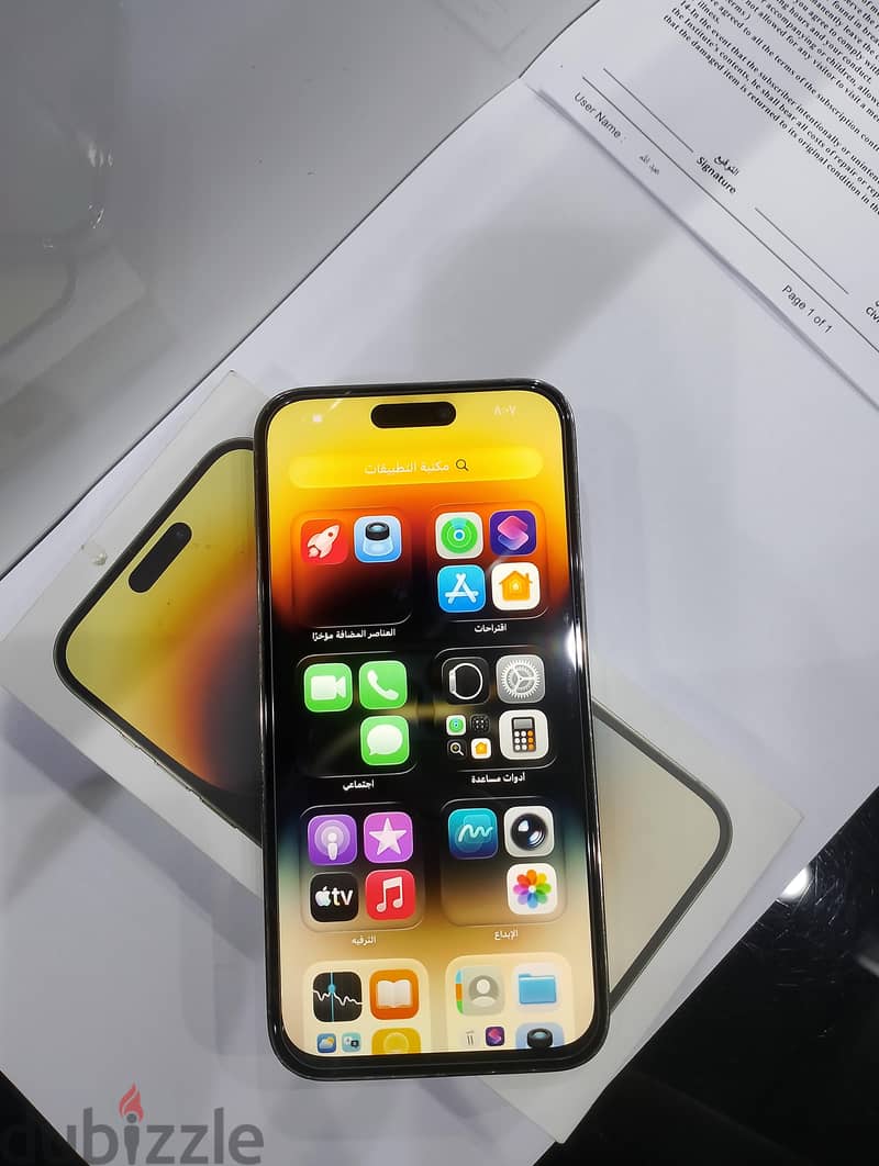 iPhone 14pro max 128GB 7