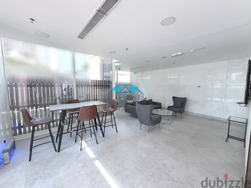2 Master Bedroom Semi-Furnished Apartment with Pool in Bneid Al Gar 4