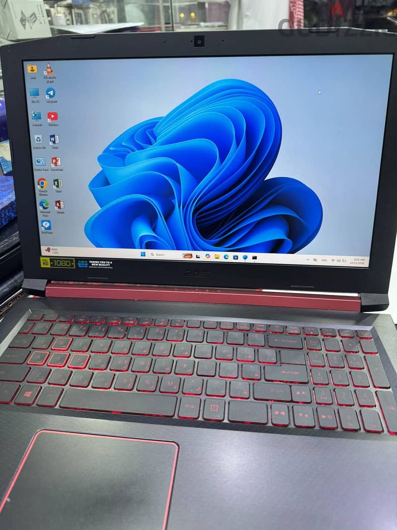 Acer nitro Intel i7 8750H Ram 16GB. DDR4. SSD 2