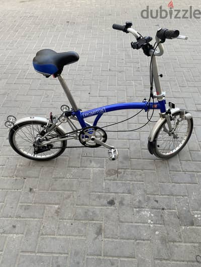 دراجة برومبتون قابلة للطي brompaton folding bike