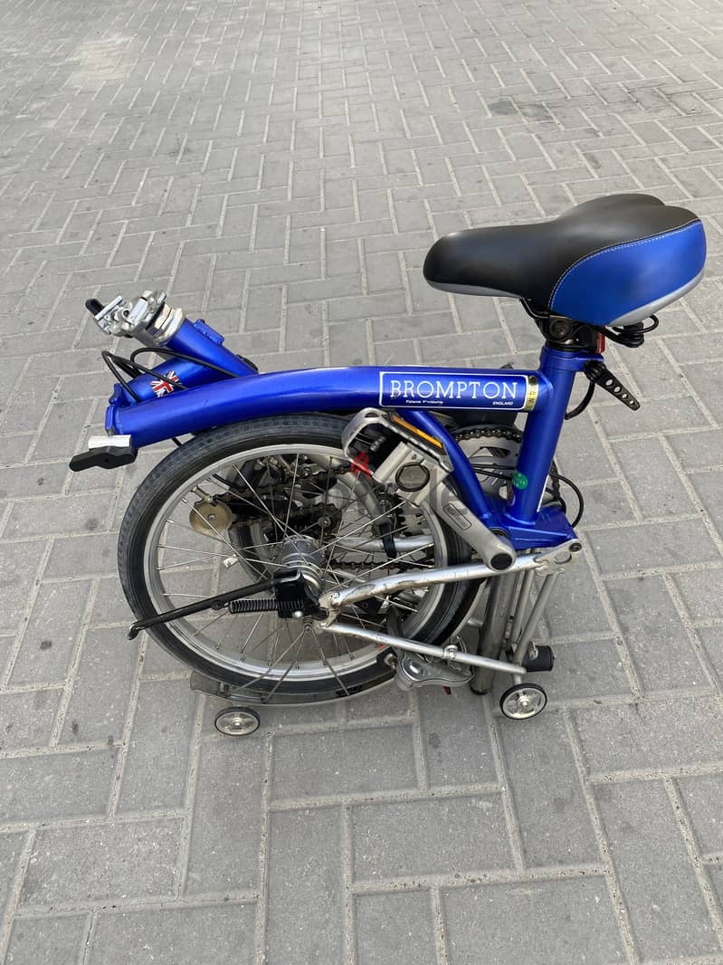 دراجة برومبتون قابلة للطي brompaton folding bike 8