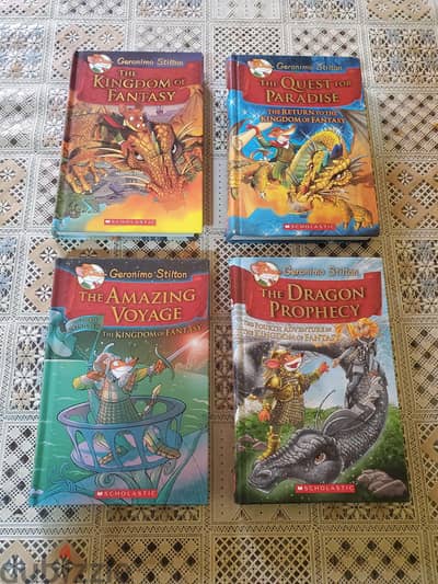 Geronimo Stilton-The Kingdom of Fantasy books