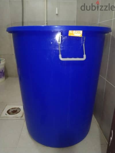 230 L plastic Bucket