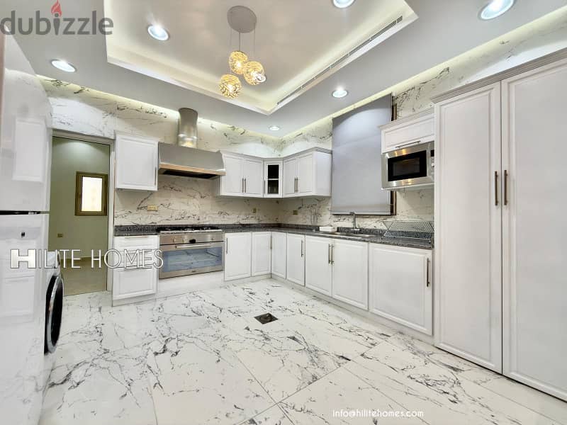 Brand new Two bedroom floor with spacious Roof top for rent in Mishref 9
