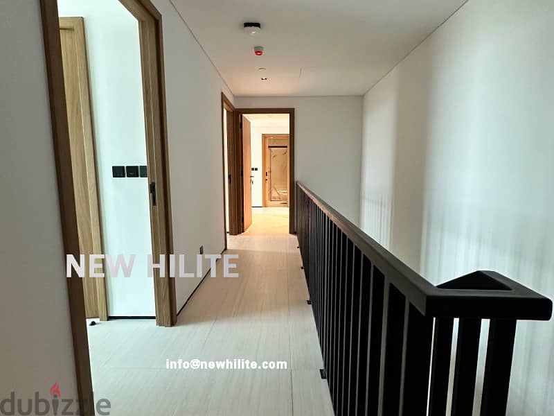 BRAND NEW THREE BEDROOM DUPLEX FOR RENT, CLOSE TO KUWAIT CITY 9