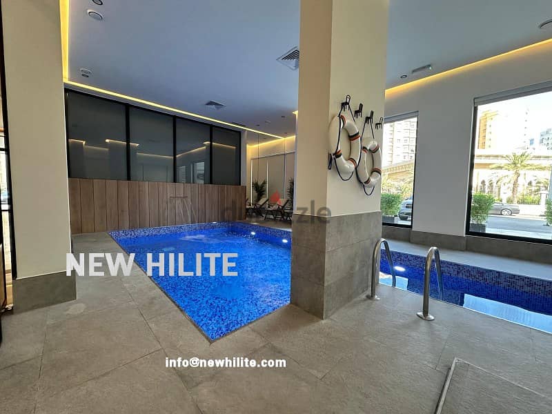 BRAND NEW TWO BEDROOM SEMI-FURNISHED APARTMENT FOR RENT SALMIYA 2