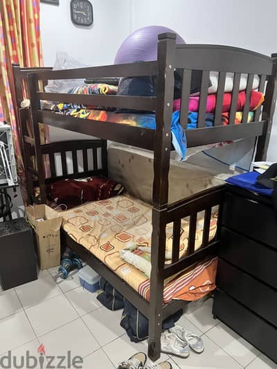 Bunk bed for sale only 20 kd