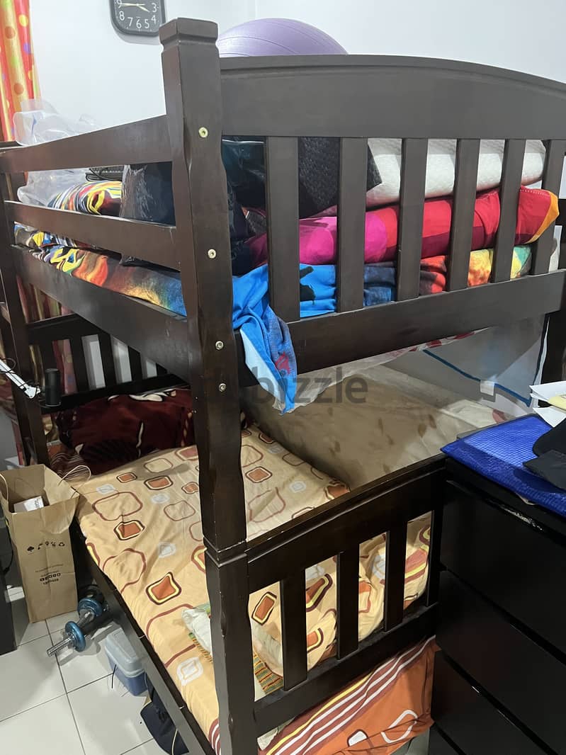 Bunk bed for sale only 20 kd 2