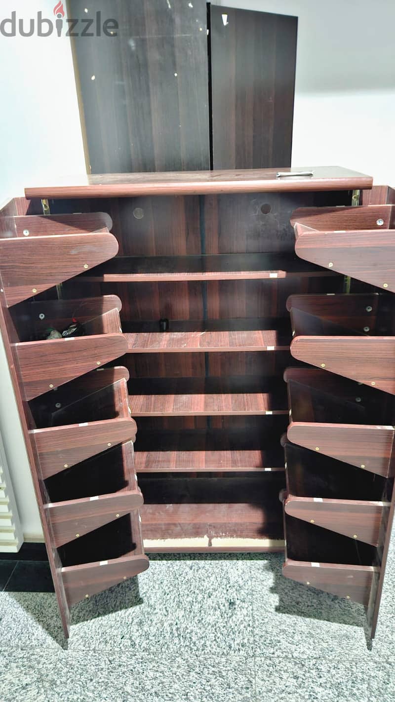 Wooden Shoe Cabinet for Sale in Hawally 1