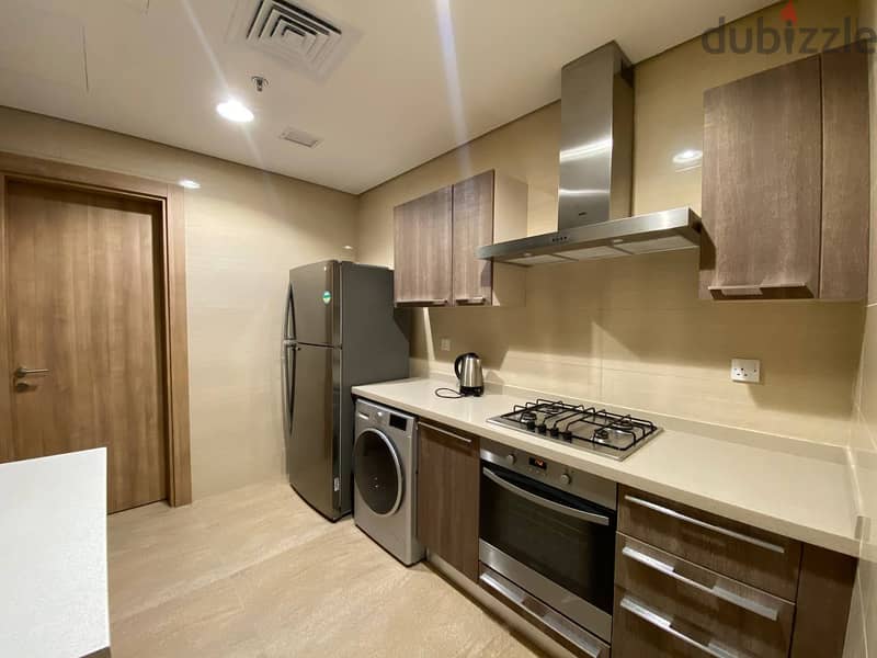 2 Bedroom Sea View Apartment in Salmiya with Balcony 1