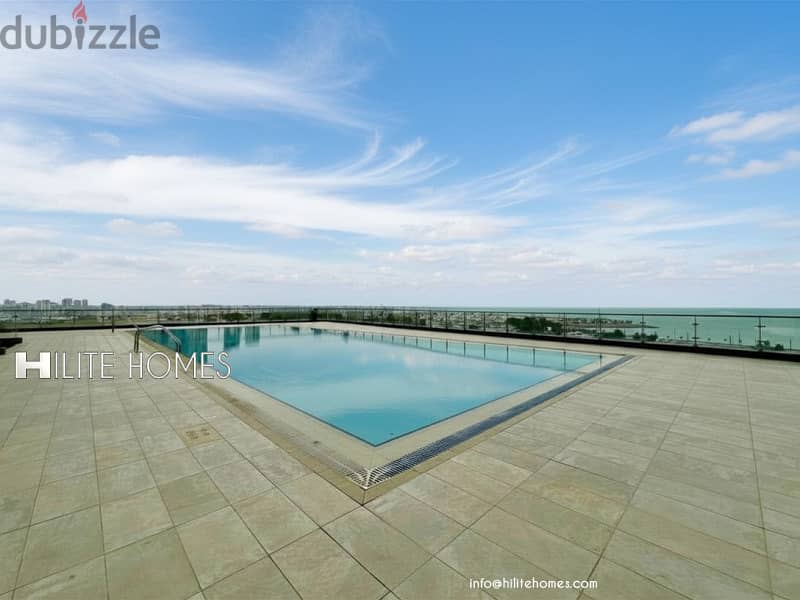 Two bedroom apartment for rent in Salmiya 3