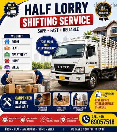 Half Lorry shifting service 69057518