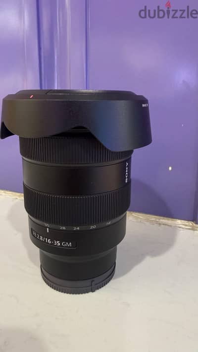 Sony FE 16–35mm F2.8 GM Lens