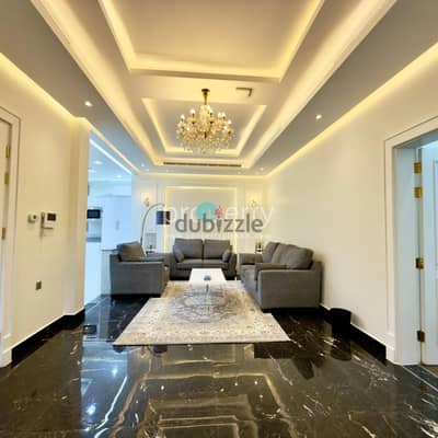 Two bedroom floor with spacious Roof top for rent in Mishref