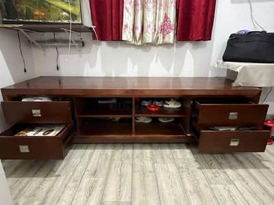 wooden Tv stand big