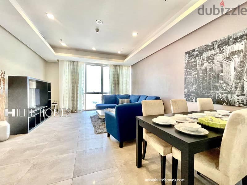 Three bedroom Furnished apartment for rent in Salmiya 1