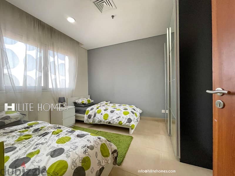 Three bedroom Furnished apartment for rent in Salmiya 5