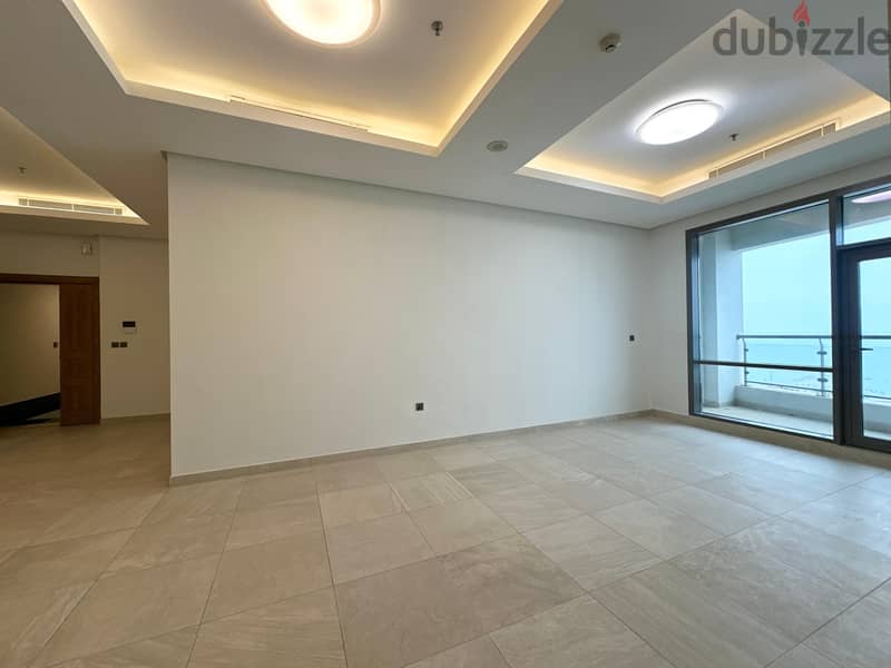 Elegant Three Bedroom Sea view Apartment for Rent in Salmiya 2