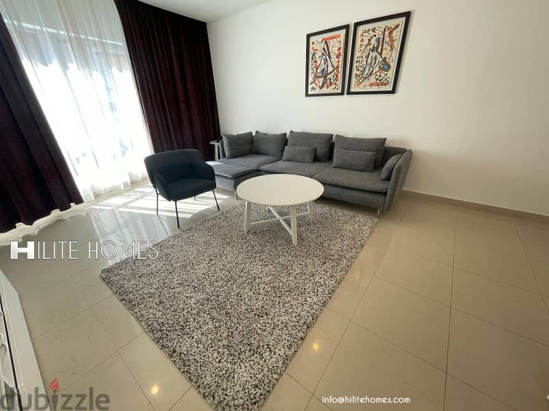 One bedroom furnished apartment for rent in Salmiya 8