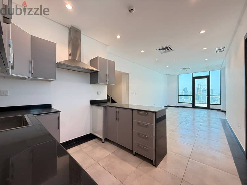 Salmiya – Sea View, Three Bedroom Penthouse W/2 private Terrace 2