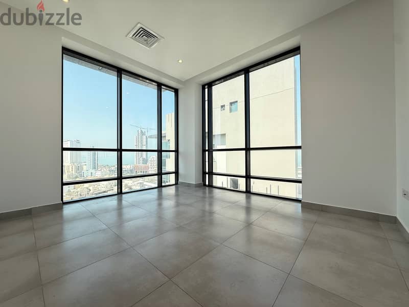 Salmiya – Sea View, Three Bedroom Penthouse W/2 private Terrace 11