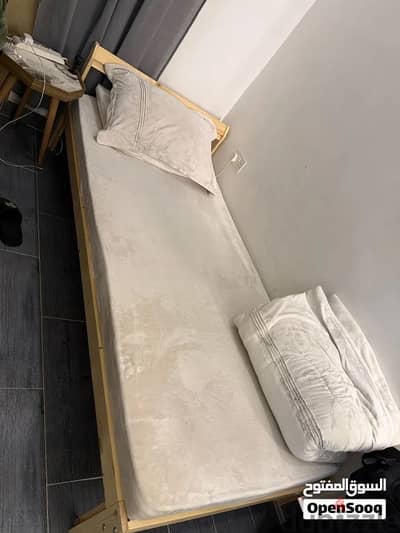 IKEA single bed with mattress 90x200