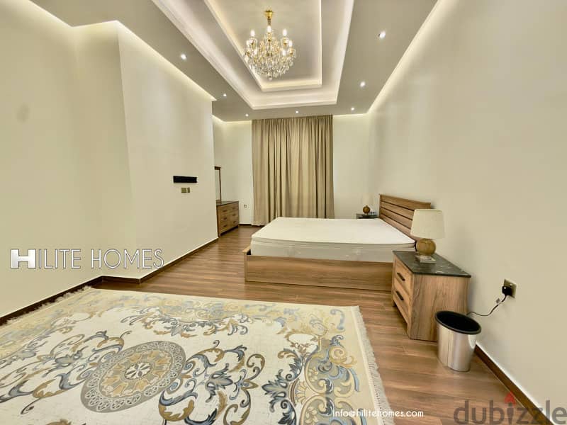 Brand new Two bedroom floor with spacious Roof top for rent in Mishref 11