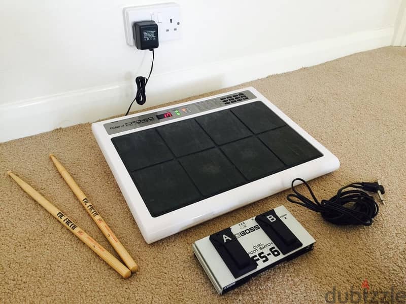 roland spd 20 pad with bag pawer adepter . have 2 octapad 8